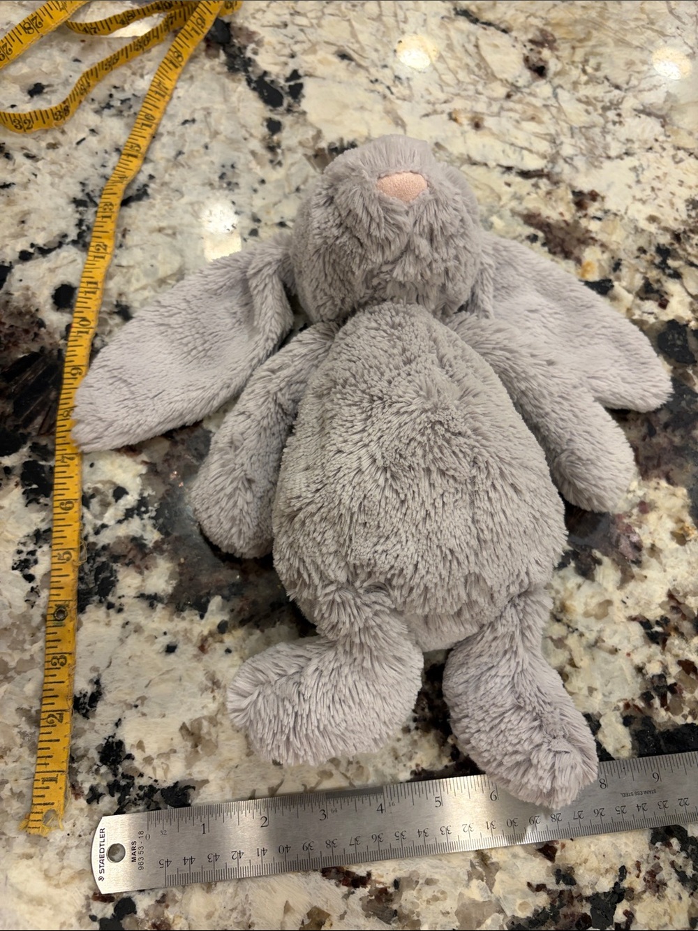 Jellycat Bashful medium silver Bunny